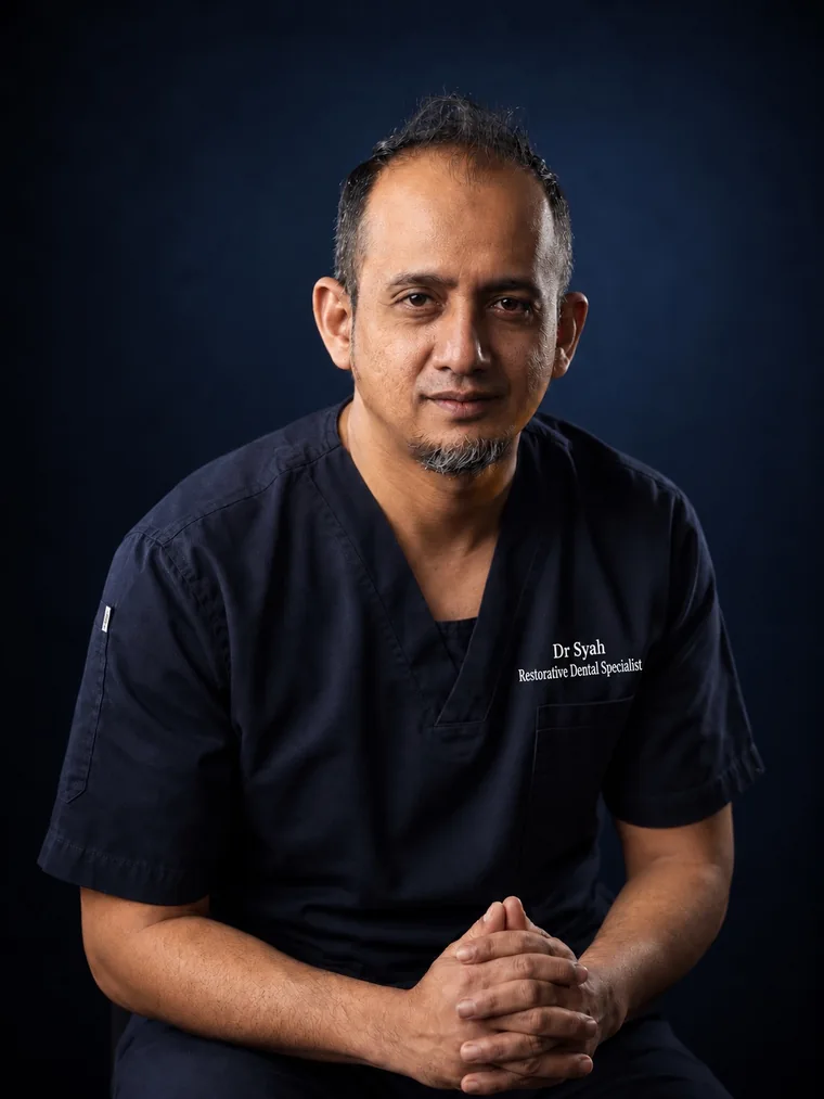 Dr Mohamad Syahrizal Bin Halim, Restorative Dental Specialist at Smiley Dental Surgery